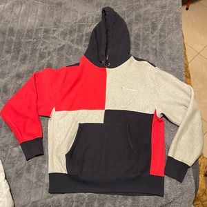 Champion Reverse Weave Hoodie Color Block Size Large Men’s L